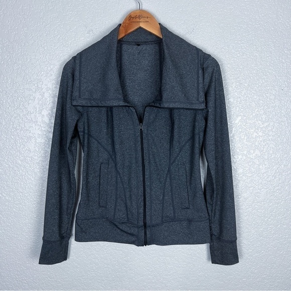 PrAna Cori Jacket S - EUC, Dark Grey, Fitness, Outdoor, Gorp, Active, Stretchy - Picture 3 of 11